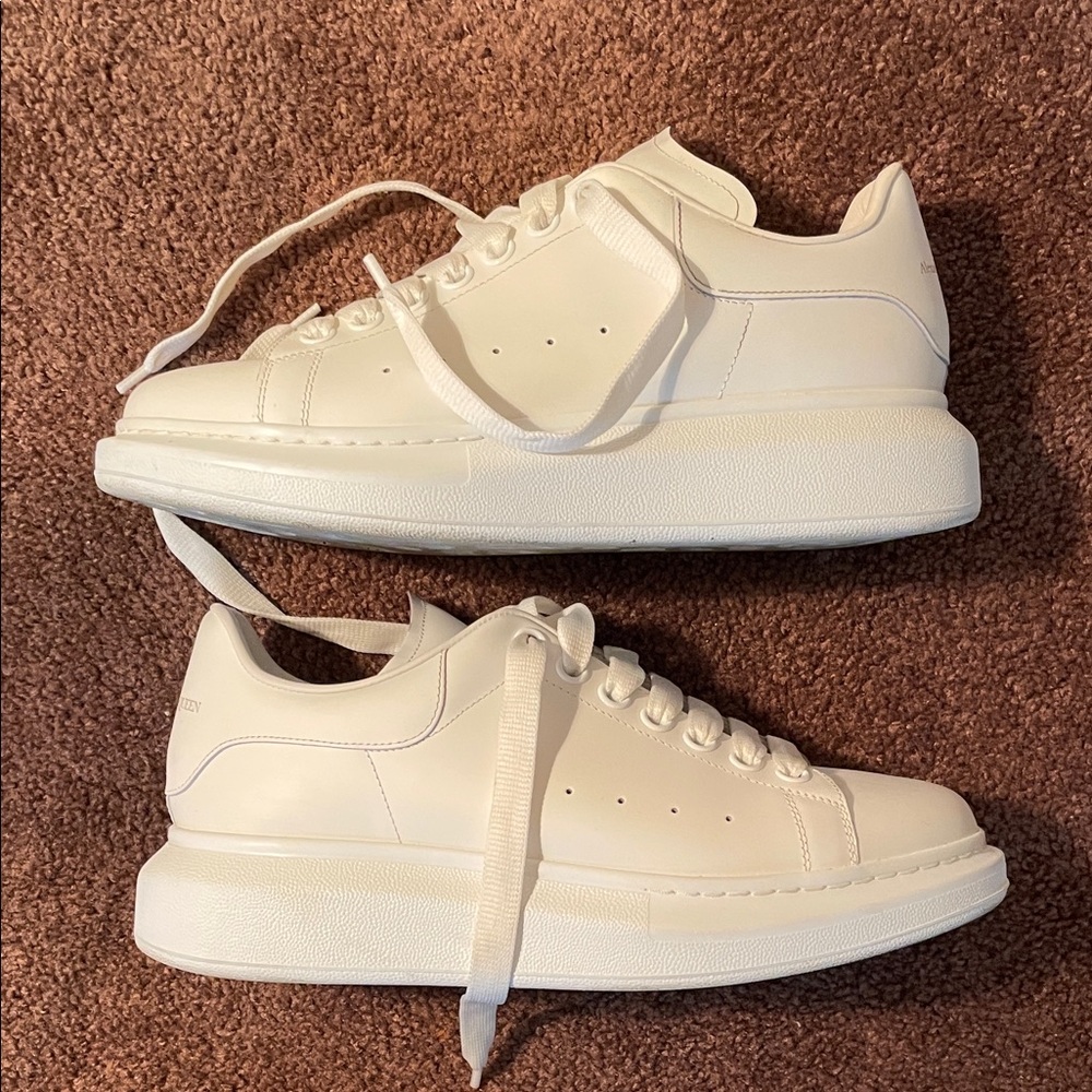 Alexander McQueen Cream Sneakers